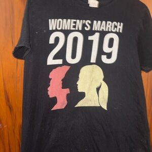 Black Graphic T-Shirt women's march 2019